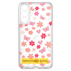 Чохол (накладка) Motorola Moto G17 Power, Epik Clear Joy, Butterfly Garden, Малюнок