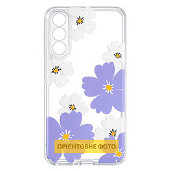 Чохол (накладка) Motorola Moto G17 Power, Epik Clear Joy, Pastel Daisies, Малюнок