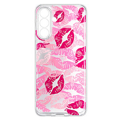 Чехол (накладка) Samsung A075 Galaxy A07, Epik Clear Joy, Kissing Pattern, Рисунок