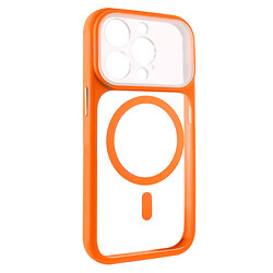 Чехол (накладка) Apple iPhone 13 Pro, GETMAN Moon Clear, MagSafe, Оранжевый