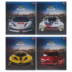 Тетрадь "Street Race", 96л., клетка, Мрії Збуваються