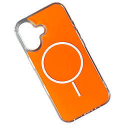 Чехол (накладка) Apple iPhone 17, Air Beats Color, MagSafe, Оранжевый