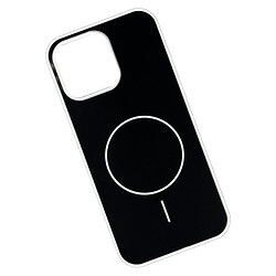 Чохол (накладка) Apple iPhone 16 Pro Max, Durable Shell, Black-White, MagSafe, Чорний