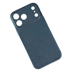 Чехол (накладка) Apple iPhone 16 Pro Max, Leather Touch, Синий