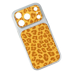 Чехол (накладка) Apple iPhone 15 Pro Max, Leopard Look, Оранжевый