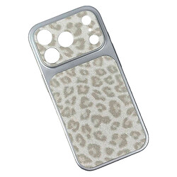 Чохол (накладка) Apple iPhone 17 Pro, Leopard Look, Молочний