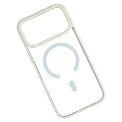 Чехол (накладка) Apple iPhone 17 Pro Max, Cristal Case Guard, MagSafe, Белый