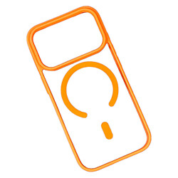 Чехол (накладка) Apple iPhone 17 Pro Max, Cristal Case Guard, MagSafe, Оранжевый