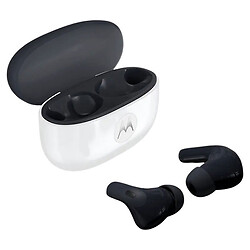 Bluetooth-гарнитура Motorola Moto Buds 2, С микрофоном, Стерео, Черный