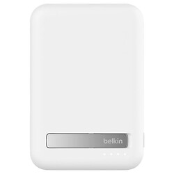 Портативная батарея (Power Bank) Belkin Magnetic Kickstand, 5000 mAh, Белый