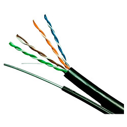 Кабель UTP, Cat.5E, 4PR, Cu, 0.51 PE, Outdoor