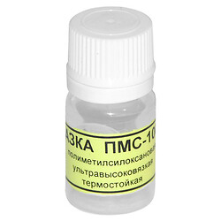 Смазка силиконовая ПМС-60000, 10 мл, демпферная, Прозрачный