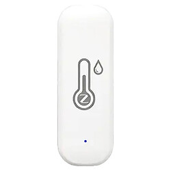 Датчик температуры и влажности мини для умного дома Zigbee, Белый