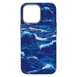 Чехол (накладка) Apple iPhone 12 Pro Max, D-Glory Ultra Slim, MagSafe, Blue Wave, Синий