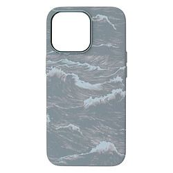 Чехол (накладка) Apple iPhone 12 Pro Max, D-Glory Ultra Slim, MagSafe, Gray Wave, Серый