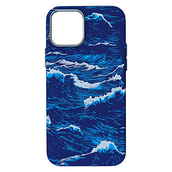 Чехол (накладка) Apple iPhone 13, D-Glory Ultra Slim, MagSafe, Blue Wave, Синий