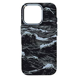Чехол (накладка) Apple iPhone 13 Pro, D-Glory Ultra Slim, MagSafe, Black Wave, Черный