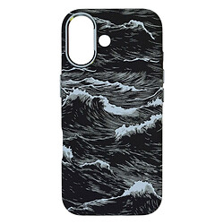 Чехол (накладка) Apple iPhone 17, D-Glory Ultra Slim, MagSafe, Black Wave, Черный