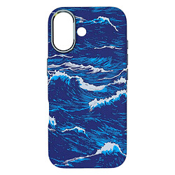 Чехол (накладка) Apple iPhone 17, D-Glory Ultra Slim, MagSafe, Blue Wave, Синий