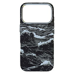 Чехол (накладка) Apple iPhone 17 Pro, D-Glory Ultra Slim, MagSafe, Black Wave, Черный