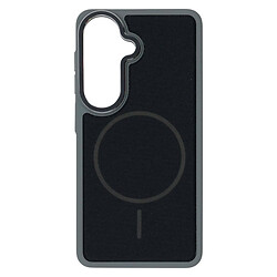 Чехол (накладка) Samsung Galaxy S26 / Galaxy S26 Pro, TechWoven Hybrid, MagSafe, Gray-Black, Серый