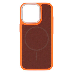 Чехол (накладка) Apple iPhone 15, TechWoven Hybrid, MagSafe, Orange-Brown, Оранжевый