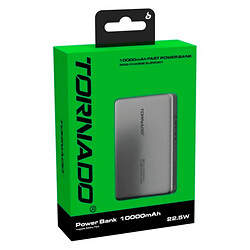 Портативна батарея (Power Bank) Tornado PB-G2, 10000 mAh, Чорний