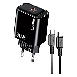 СЗУ Kakusiga KSC-1660, С кабелем, Type-C, Черный