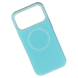 Чехол (накладка) Apple iPhone 17 Pro Max, Matte Neon Box, MagSafe, Синий