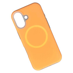 Чехол (накладка) Apple iPhone 17, Matte Neon Box, MagSafe, Оранжевый