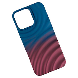 Чехол (накладка) Apple iPhone 15, Wave Color, Midnight Blue, Синий
