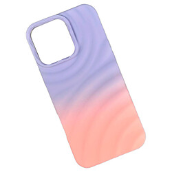 Чехол (накладка) Apple iPhone 16, Wave Color, Lilac Glow, Лиловый