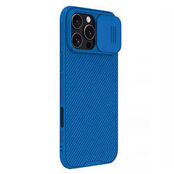 Чехол (накладка) Apple iPhone 16 Pro Max, Nillkin CamShield Pro Magnetic, Синий