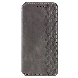 Чохол (книга) Motorola XT2429 Moto Edge 50 Fusion, GETMAN Cubic, Сірий
