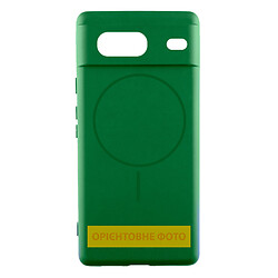 Чехол (накладка) Google Pixel 8a, Air Beats, MagSafe, Dark Green, Зеленый