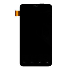 Дисплей (экран) HTC X515m EVO 3D G17, С сенсорным стеклом, Черный