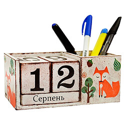 Набор для творчества "Декупаж: вечный календарь", Умняшка