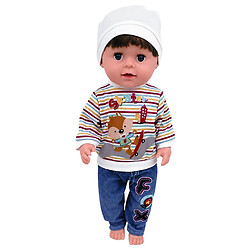 Пупс "Yala Baby", 45 см, БЕЛАЯ ШАПОЧКА, Yala Baby