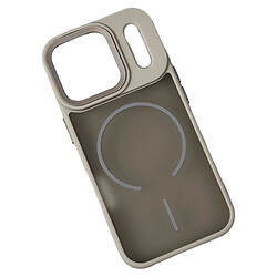 Чохол (накладка) Apple iPhone 17 Pro Max, Matte Corrugated Camera Thin, MagSafe, Сірий