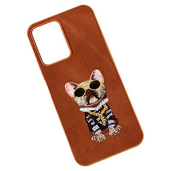 Чохол (накладка) Xiaomi Redmi 15A 5G, Teddy Bear Embroidered, Коричневий