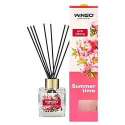 Аромадиффузор с палочками Winso Summer Time "Pink Peony", 100 мл