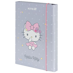 Папка для зошитів В5 на гумці "Hello Kitty", Kite