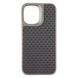 Чехол (накладка) Apple iPhone 17, Kajsa Pyramid Pattern, MagSafe, Серый