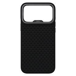 Чехол (накладка) Apple iPhone 17 Pro, Kajsa Pyramid Pattern, MagSafe, Black O-Ring, Черный