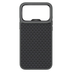 Чехол (накладка) Apple iPhone 17 Pro Max, Kajsa Pyramid Pattern, MagSafe, Grey O-Ring, Серый