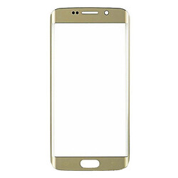 Скло Samsung G925 Galaxy S6 Edge / G925F Galaxy S6 Edge, Золотий