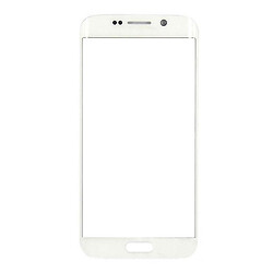 Скло Samsung G925 Galaxy S6 Edge / G925F Galaxy S6 Edge, Білий