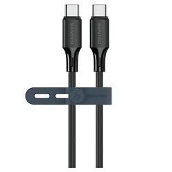 USB кабель SENTEO SL-08, Type-C, 1.0 м., Черный
