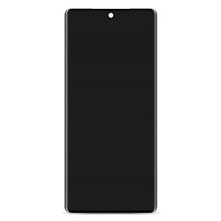 Дисплей (экран) Infinix Hot 50 Pro Plus, High quality, С сенсорным стеклом, С рамкой, Черный