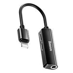 Адаптер Baseus CALL52-01 L52 Apple iPhone SE 2022 / iPhone 14 Pro Max / iPhone 14 Plus / iPhone 14 Pro / iPhone 14 / iPhone 13 Pro / iPhone 13 Mini / iPhone 13 / iPhone 13 Pro Max / iPhone 12 Mini / iPhone 12 Pro Max, Lightning, 3.5 мм.